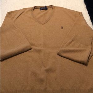 V neck polo